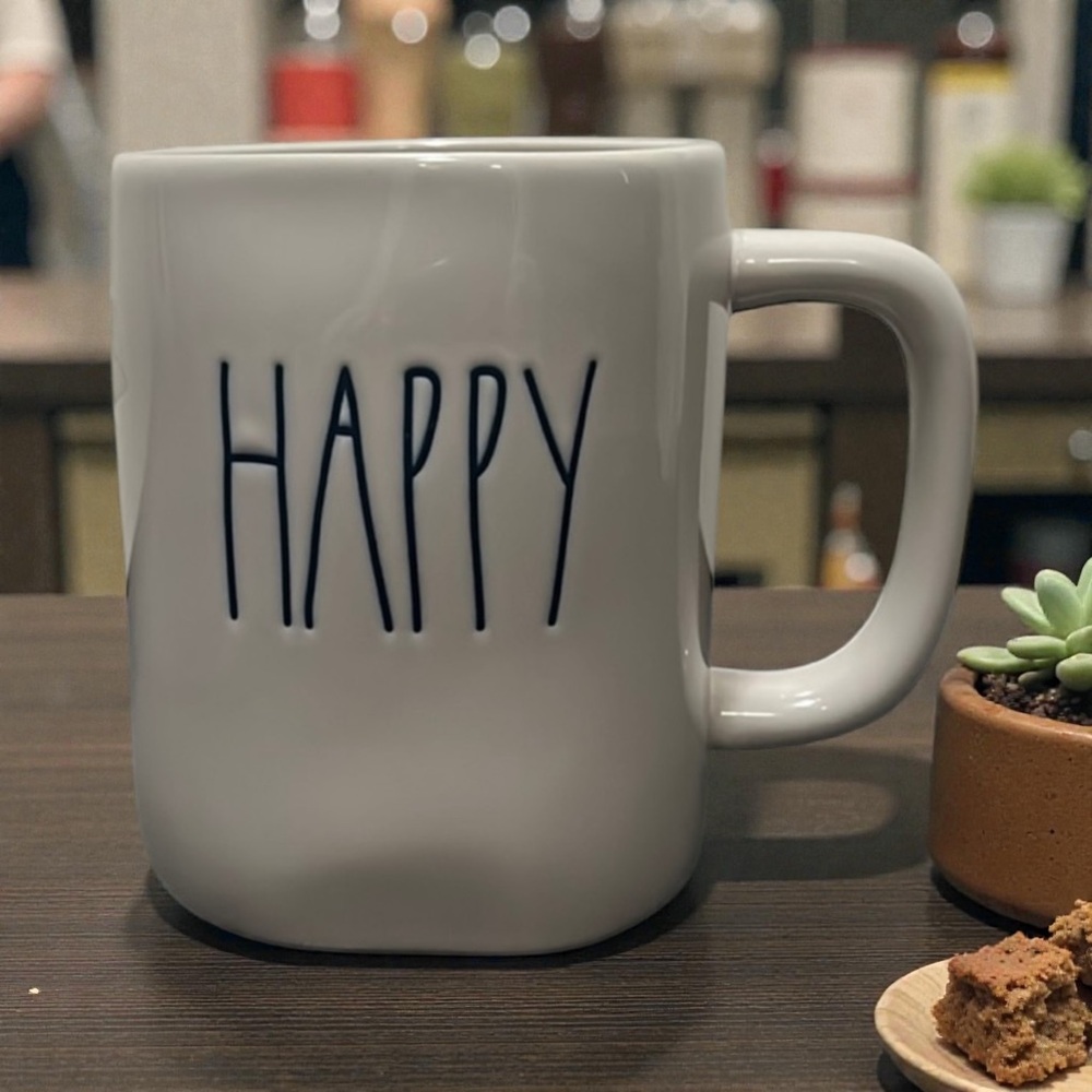 Rae Dunn Happy Mug
